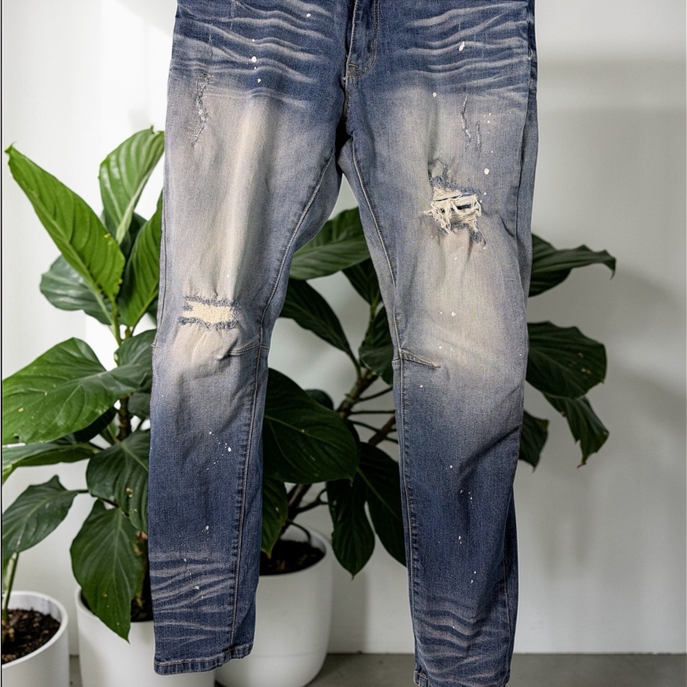 Smoke Rise  Cotton 5 Pockets Men’s Jeans Size 38/32